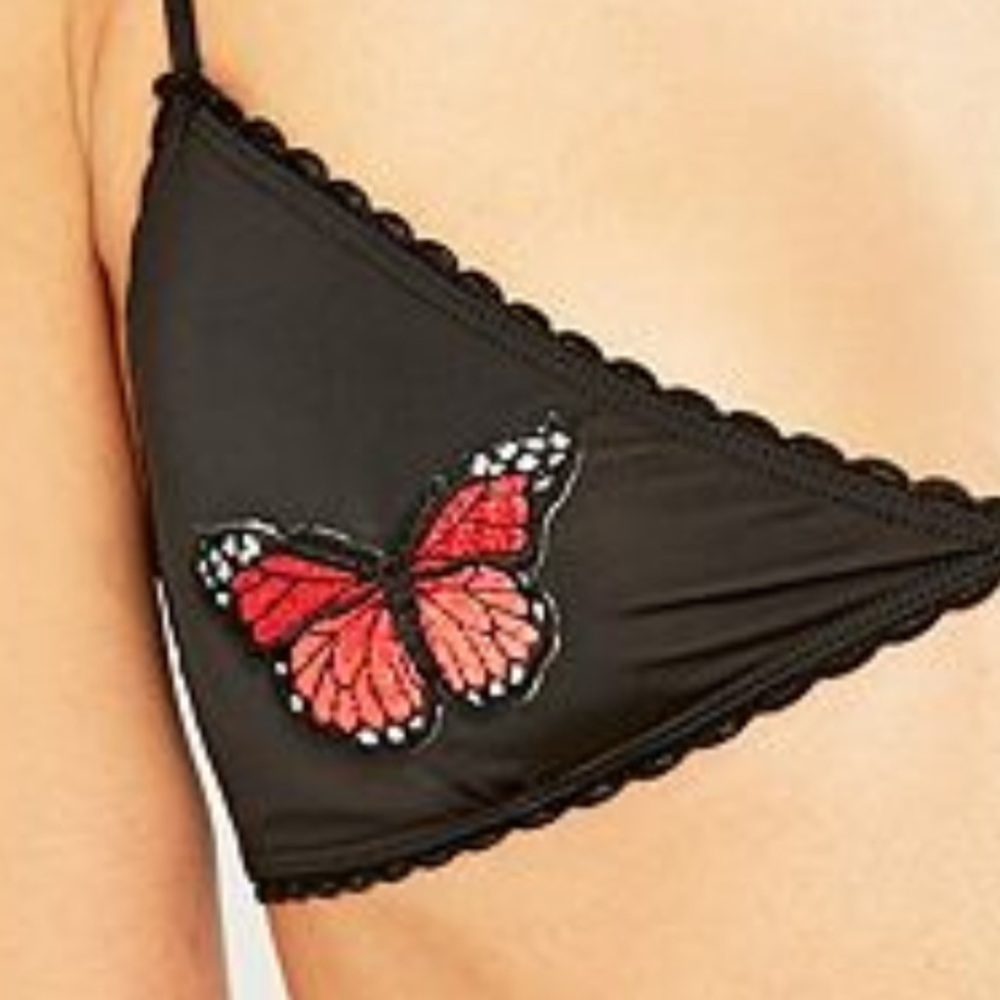 πHPππUrban Outfitters Triangle Butterfly Bra - Picture 3 of 8
